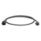 Cable de Alimentación Eléctrica Con Bloqueo Doble de Seguridad, de IEC C14 a IEC C13, 6 ft. de Largo, Color Negro, Paquete de 10 Piezas