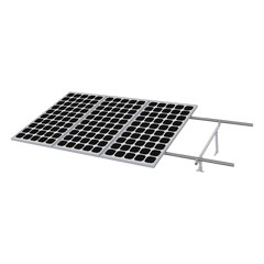 Kit Montaje para Panel Solar, Riel 5 de 5.4m para 4 Módulos de Espesor de 35mm, Vel. de Viento Máx. 190km/h