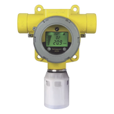 Detector fijo de gas combustible con sensor de perla catalítica 0 a 100% LEL, salida 4-20 mA y relevadores, para interior y exterior en atmósferas explosivas