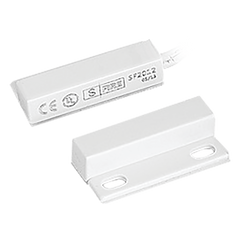 Contacto Magnético Ultra Compacto / GAP 29 mm (1.14 in) / Reed Switch NC / 12 VCC / Puertas y Ventanas