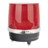 Burbuja Brillante de Larga Vida Útil, Con 150 LEDs, Color Rojo, Domo Rojo, 110 Vca