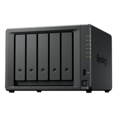 NAS DiskStation DS1525+ | 5 Bahías | Expansión hasta 15 Bahías | 2 Puertos 2.5GbE | Soporte 10GbE | Almacenamiento en Caché SSD | Hasta 300 TB de Capacidad | Compatible con Virtualización y Vigilancia.