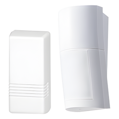 Detector de Movimiento Pasivo con transmisor 5816 Honeywell/ Inalámbrico / Altura de montaje 0.8m a 2.7 m ajustable / 100% Exterior / Compatible con serie VISTA y LYNX