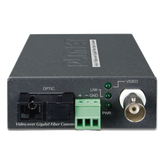 Kit Convertidor de Medios de Video Sobre Fibra Gigabit WDM-SC, Monomodo a 20 km, Tipo de Video AHD/TVI/CVI/CVBS