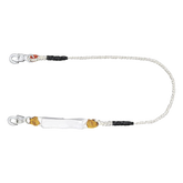 Amortiguador con Cable de Protección de Nylon y 2 Ganchos de Seguro Doble.