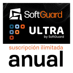 SoftGuard ULTRA / Licencia Anual / Plataforma Integral de Monitoreo / Alarmas, Video, GPS y CRM / Apps Móviles / Implementación Física, Virtual o Nube