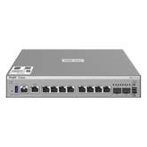 Firewall Next Generation / Empresarial / Alto Rendimiento 7 Gbps / Protección de Amenazas 500-700 Mbps / Gestión Cloud / 8 Puertos RJ45 + 2 SFP / Rack 1U / AI-Powered Security / Línea Cybrey