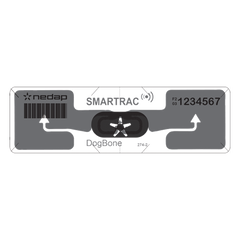 Etiqueta UHF para Exterior / Identificación Vehicular / Pasiva EPC Gen 2 / Alcance 12 m (40 ft) / IP65 / Formato Pegatina Transparente / Resistente a Vandalismo y UV