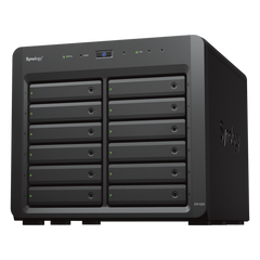 Unidad de Expansión Synology DX1222 | 12 Bahías para HDD/SSD SATA 3.5" o 2.5" | Intercambio en Caliente | Puerto Mini-SAS HD | Garantía de 5 Años.