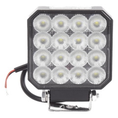 Luz de Trabajo de 16 LED, 1655 Lumenes, 12-24 VCD