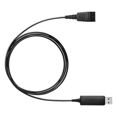 Jabra Link 230 adaptador USB a QD, para diademas BIZ1500, BIZ2300 y BIZ2400 (230-09)