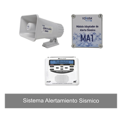 KIT de Alertamiento SISMICO con Audio Oficial SASMEX