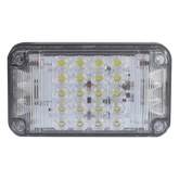 Luz de Advertencia de 7X4", Color Claro, Con Luces de Trabajo, Ideal para Ambulancias