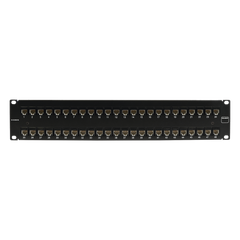 Patch Panel Ultramax. UTP, Precargado con Jacks Cat6A, 48 Puertos, Plano, 2U