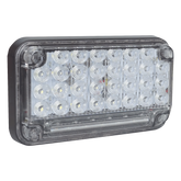 Luz de Advertencia de 7X4", Color Claro, Con Luz de Trabajo, Ideal para Ambulancias