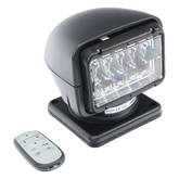Faro Buscador, 7040 lumenes, Blanco, Uso Rudo Color Negro