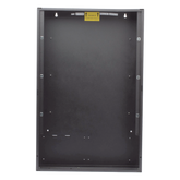 Caja posterior de 3 niveles para gabinete de panel contra incendio NOTIFIER, acero calibre 16, color negro