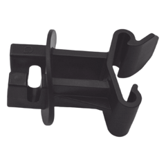 Aislador CLIP para Cerca Electrificada / Poste Tipo T / Resinas Virgenes de Alta Calidad / Proteccion UV e Intemperismo