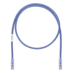 Cable de Parcheo UTP, Cat6A, 24 AWG, CM, Color Azul, 15.24 Metros (50 Pies)