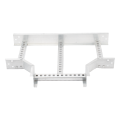 Derivación "T" Horizontal de Aluminio Perfil Z / Peralte 3 1/4" / Ancho 12"/ Radio 8" / Incluye Tornillería (CHTHEZ314R8X12AK)