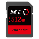 Memoria SD / 512 GB / 250 MB/s Lectura / 180 MB/s Escritura / V60 U3 / Para Fotografía Profesional 4K / HIKSEMI CAPTURE E60