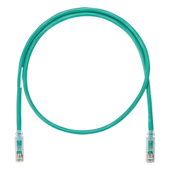 Cable de Parcheo UTP Categoría 6, con Plug Modular en Cada Extremo - 2 Metros (6.56 Pies) - Verde