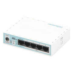 (hEX lite) RouterBoard, 5 Puertos Fast Ethernet