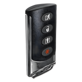Llavero Remoto Inalámbrico 4 Botones / Uso Rudo / Armado Total/Parcial/Desarmado/Pánico / 345 MHz / Batería 5 Años / Compatible Honeywell y PRO4GLTEM