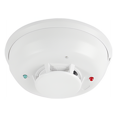 Detector de humo fotoeléctrico-térmico combinado de 4 hilos con sirena integrada de 85 dB, serie i3
