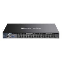 Switch Gestionado L3+ / 26 Puertos 10G SFP+ + 6 Puertos 10G/5G SFP28 / 820 Gbps Capacidad Conmutación / 410 Gbps Ancho Banda / Apilamiento 4 Unidades / Redundancia PSU / Montaje Rack
