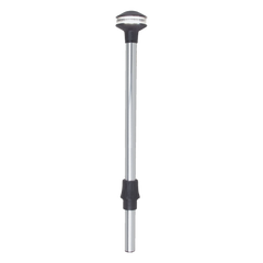 Luz de Navegación, 2 Millas USCG Certificada, 12 Volt, 9 Watts, Polo Stow-A-Way Plug-In, Lente Fluted Clear, Contactos Bañados en Oro, Collar de Bloqueo