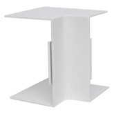 Esquinero Interior Color Blanco de PVC Auto Axtinguible, Para Canaleta TMK-4577 (5520-02001)