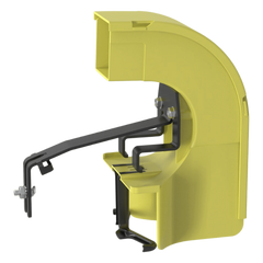 Bajada Para Canaleta FiberRunner™, Uso con Medidas 4x4, 6X4, 12X4, o 24X12, Con Reducción a 2X2, Color Amarillo