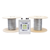 Kit de Cable Sensor Perimetral IRONCLAD / 305 m (1,000 ft) / 2 Zonas de 152 m (500 ft) / Detección por Análisis de Vibración / Tarjeta LPU400 Incluida / Calibración por Software