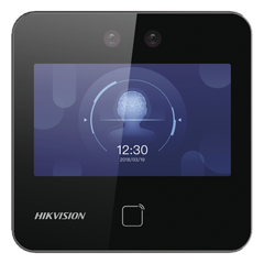Terminal Min Moe WiFi / Touch de Reconocimiento Facial Ultra Rápido para ASISTENCIA y Control de ACCESO / 1500 Rostros y 3,000 tarjetas / Lee códigos QR / Videoportero / Detección de Cubrebocas / SIP Estandar / HIK-IA