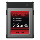 Memoria CFexpress Tipo B / 512 GB / 1800 MB/s Lectura / 1700 MB/s Escritura / Video 8K / PCIe Gen 3×2