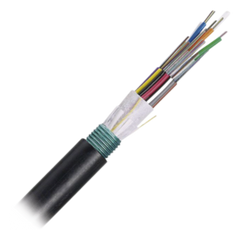 Cable de Fibra Óptica de 48 Hilos, OSP (Planta Externa), Armada, 250um, Monomodo OS2, Precio Por Metro