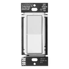 Interruptor auxiliar cableado Caseta para control multiubicación con atenuador Diva o interruptor Claro inteligente, blanco