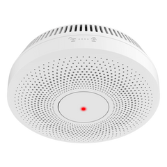 Detector de Humo Interlink / Doble Tecnología de Sensor de Luz / Alarma Auditiva 85dB / Batería de Litio 10 Años / Autoverificación/ Interconectable 30 Dispositivos