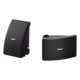 Altavoces de pared | Semi-Exterior | Woofer 5.25' in | Tweeter 1 in | 6 ohms | Par | Color Negro