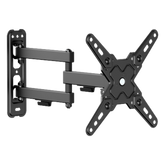 Soporte de Pared Articulado para Pantallas o Monitores | Compatibilidad VESA 75x75 - 200x200 / Hasta 43 Pulgadas | Capacidad Máxima de Carga 20 kg | Fabricado en Acero