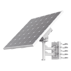 Kit Solar de alimentación / Panel Solar / Batería de Respaldo de Litio 360 Wh / 2 Salidas de 12 Vcd / Accesorios de Instalación / Uso en Exterior IP66