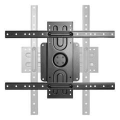 Soporte de Pared Rotativo para Pantallas o Monitores | Compatibilidad VESA 200x200 – 600x400 | De 37 a 80 Pulgadas | Capacidad Máxima de Carga 50 kg | Rotación 360° Horizontal y Vertical