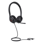 Auriculares Yealink UH35 Dual con cancelación de ruido para UC Cancelación de ruido USB-C/A con indicador de ocupado