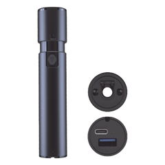 Localizador Visual de Fallos (VFL) / Para Conectores SC, FC, ST / Hasta 8-10 km de Distancia / Recargable por Puerto USB