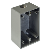 Caja Condulet FS de 1" (25.4 mm) con una boca a prueba de intemperie.