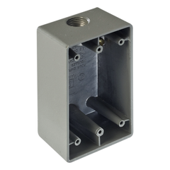 Caja Condulet FS de 1" (25.4 mm) con una boca a prueba de intemperie.