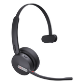 Auriculares mono Yealink BH70 MS Edition/Bluetooth 5.3 con adaptador USB-C y A/35 horas de conversación/Cancelación de ruido con 3 micrófonos
