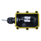 Accesorio Fin de Linea para Cable IRONCLAD/MICALERT / Resistencia 1 M Ohm / Carcasa IP66 para Exterior / Terminacion de Linea Sensor Perimetral / RBTEC MCTR