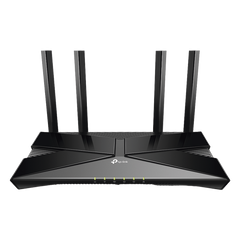 Router WiFi6 AX3000 / MIMO 2X2 / EasyMesh / 1 Puertos Gigabit WAN + 4 Puertos Gigabit LAN / OFDMA / Beamforming / WPA3 / Tether App / HomeShield